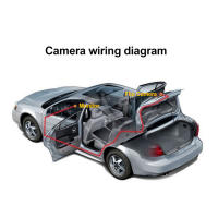 Cámara de visión trasera de marcha atrás para coche, lente ajustable de 1080 °, para SUV, RV, remolque, Camper, con pauta AHD 170 P - details 8