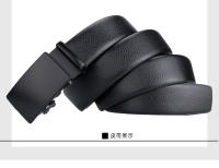 Cinturón de Cuero de Lujo para Hombres Hebilla Automática Diseño de Negocios de Moda - details 4