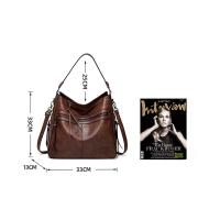 Bolsos de hombro de marca de diseñador para mujer, bolsos femeninos para viajes, fin de semana, al aire libre, bolso de mensajero grande de cuero, Invierno - details 0