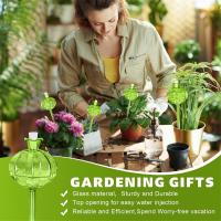 Paquete de 4 globos de riego de plantas, inserto de maceta de autorriego para plantas de interior y exterior, bombillas de riego de plantas automáticas - details 2