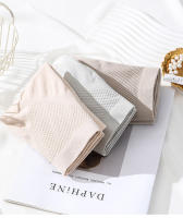 Pantalones cortos de seguridad de cintura alta para mujer, bragas protectoras, pantalones cortos de talla grande, ropa interior sin costuras, verano - details 5