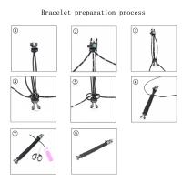 Pulsera de Supervivencia de Emergencia 4 en 1 para Hombres Pulsera de Cuerda de Paracord con Silbato, Brújula, Rescate al Aire Libre - details 9