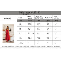 2025 Primavera/Verano moda gama alta correa dividida llave baja elegante falda ajustada - details 7