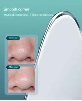Rascador de Gua Sha de Acero Inoxidable Herramienta de Masaje Corporal para Cuidado de la Piel Facial Belleza - details 3
