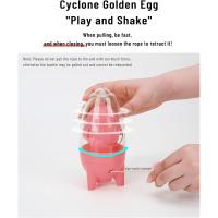 Batidor de Huevos de Silicona para el Hogar Simple Mezclador de Blanco y Yolka con Principe de Centrífuga - details 3