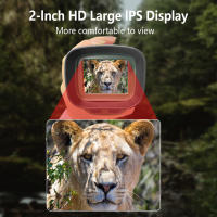 DT19 Monocular portátil 2.5 K UHD 300m visión nocturna infrarroja 40M píxeles 8X Zoom Digital telescopio para acampar observación de aves excursión - details 2