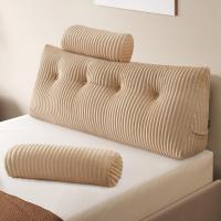 Cojín de Lectura Triangular Almohada de Apoyo Lumbar Suave Bolster para Posición de Sofá de Cama - details 45