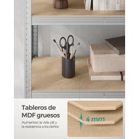 Estantería de Metal Modular de 5 Niveles Almacenamiento de Garaje con Carga de 875kg - details 3