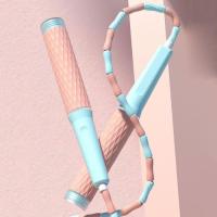 Cuerda de saltar con cuentas segmentadas, longitud ajustada, enredos libres, cuerda de Fitness para niños, hombres y mujeres - details 5