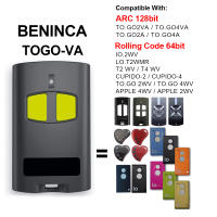Beninca TOGO VA mando garaje 433MHz mando a distancia para puerta de garaje, 2 canales, - details 0