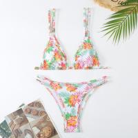 Conjunto de dos piezas Traje de baño sexy con tanga estampado para mujer Primavera/Verano 2024 - details 9