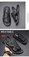 ⭐ 🔥 ⭐ Sandalias de hombre 2025 verano nuevo antideslizante casual fresco zapatillas exterior doble propósito transpirable moda tendencia zapatos de playa - details 6