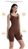 Traje de Compresión Sin Costuras Moldeador de Glúteos para Mujeres Monos Completo con Ojo Abierto - details 9
