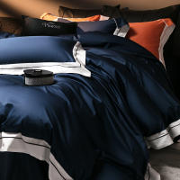 Juegos de cama de algodón egipcio antibacteriano 5A, Color sólido, ligeros, de lujo, 100% algodón, con fundas de almohada para cama King Size, novedad de 2025 - details 8