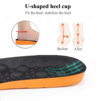 Plantillas de masaje de acupresión para zapatos, calzado deportivo con absorción de golpes, ortopédico eva, cómodo y relajante, cuidado de los pies - details 20