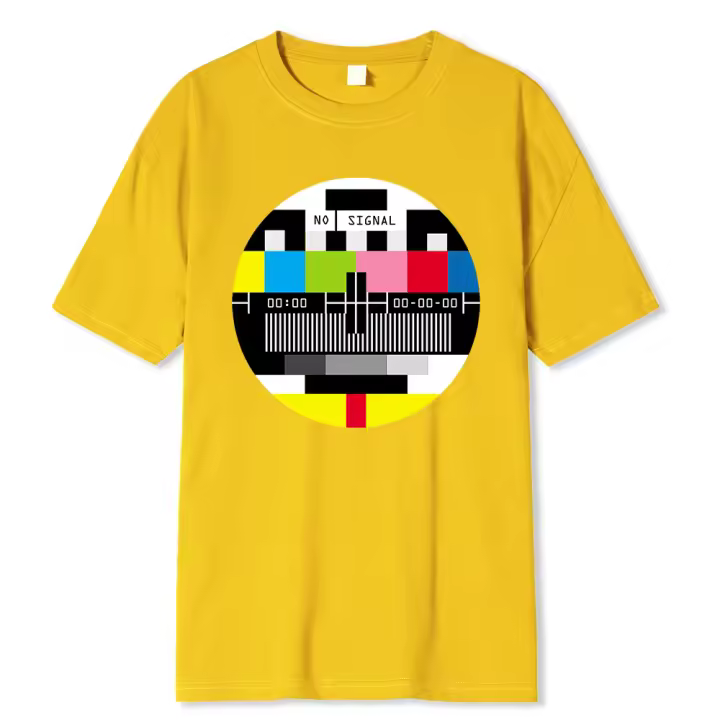 Ropa informal de hip-hop para hombre, top geométrico de manga corta y camiseta de algodón de verano, camiseta grande - 1