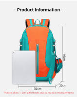 Mochila ligera de gran capacidad para hombre y mujer, bolso de hombro para viaje al aire libre, senderismo y acampada - details 0