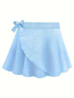 Falda Tutú de Ballet para Niñas con Lentejuelas - Vestido de Baile de Princesa para Entrenamiento y Actuaciones, Poliéster Transpirable, Tela No Elástica - details 7