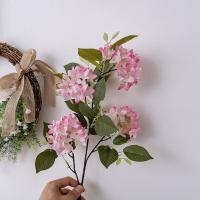 Arreglo floral de tacto Real, flor Lila Artificial, elegante rama de flor Lila de seda hecha a mano, decoración de boda de flores falsas de lujo - details 10