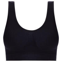Sports bra women solid color fitness top gym yoga athletic tight workout soft brassiere padded - details 34