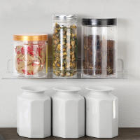 Estante sin perforación, estante colgante de almacenamiento para cocina, baño, lavandería - details 1