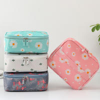 Bolsa de almacenamiento de cosméticos de viaje a prueba de agua, artículos de tocador de baño, bolsa de lavado, cepillos de gran capacidad, lápices labiales, organizador, caja contenedora - details 3