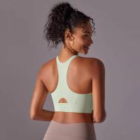 Sujetador Deportivo de Una Pieza sin Costuras A Prueba de Golpes para Yoga, Correr, Fitness - details 35
