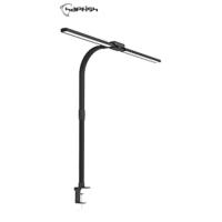 Lampara escritorio pinza, 77cm 24W flexo LED escritorio con doble barra de luz, potente lámpara monitor con sensor de luz, para mesa, estudio, estudio, oficina, trabajo, ordenador pantalla - details 11