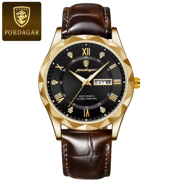 Nuevo cinturón de la marca suiza reloj de hombre reloj de cuarzo de moda de lujo - 1