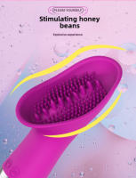 Dispositivo de masturbación femenina, masturbador para lamer la lengua, varita multivibración, Juguetes sexuales estimulantes GS - details 2