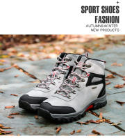 Zapatos de senderismo de cuero de alta calidad para hombre, botas de acampada resistentes al desgaste para exteriores, zapatos de Trekking, zapatillas de caza y escalada - details 16