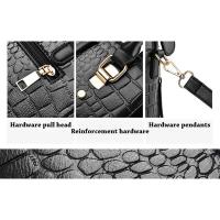 Bolsos de cuero suave para mujer, bandoleras de hombro, bandolera de compras de gran capacidad, bolso de mano, mochila de lujo de alta gama - details 4
