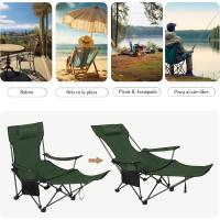 Juego de 2 Sillas de Camping Sillas Plegables, Silla de Acampada Portátil, Ligera para Picnic, Playa, Jardín, Pesca, con Portavasos, Gris - details 32