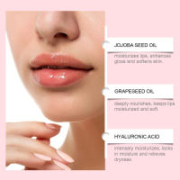 Agua rica nutritiva que reduce las líneas Aceite de protección labial hidratante y no pegajoso de alto brillo - details 8