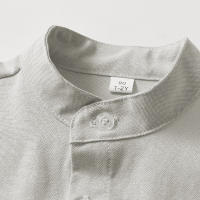 Camisas de manga larga para niños, prendas de vestir exteriores guapos, chaquetas casuales de color caramelo, camisas de estilo universitario para niños, Primavera - details 31