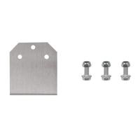 Raspador de suelo duradero de 4 pulgadas, raspador de pared de eliminación de acero de aleación, vástago redondo, piezas de martillos rotativos plateados, azulejos - details 10