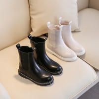 Nuevas botas de cigarrillos para niñas celebridades de Internet de moda botas de estilo británico para niños. - details 3