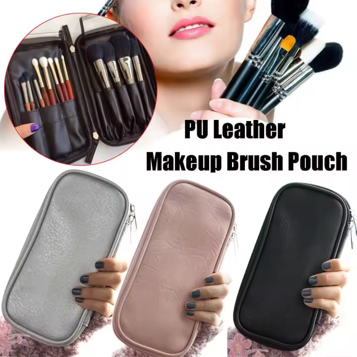 Bolsa duradera para herramientas de belleza, soporte multifuncional para brochas de maquillaje, organizador de cosméticos, bolsas de maquillaje, estuche de almacenamiento de artículos de tocador - 1