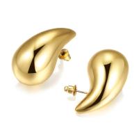 Aretes Domo de Oro Vintage Acero Inoxidable Brillante Estilo Deportivo y al Aire Libre - details 3