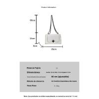 Nuevo Bolso De Hombro Retro Cruzado Simple De Moda Simple Para Mujer - details 0