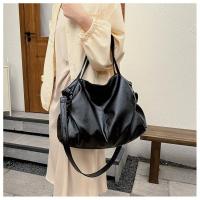 Bolso De Hombro Negro Grande Para Mujer, Bolso De Compras Grande, Bolso Cruzado De Cuero Suave De Alta Calidad Y Color Sólido, Bolso De Viaje Para Mujer - details 12