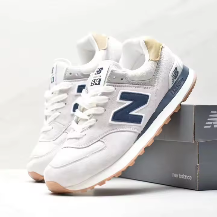 【100% Original】 574 NB Zapatillas deportivas para correr para hombre y mujer WS574 KA 100% apliques originales LETEN - 1