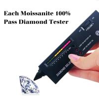 Pendientes de Moissanite de 2 Caratas 6.5mm Estrella de David Moderna Joyería Femenina de Plata 925 Certificada Accesorios para Navidad - details 9