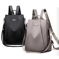 Mochila Oxford impermeable para mujer, mochila escolar antirrobo a la moda, bolso de hombro de viaje de gran capacidad de diseñador de lujo para mujer - details 3
