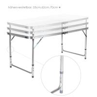 Mesa plegable, juego de 5 uds., mesa de Camping de aluminio de 120cm plegable con 4 taburetes, muebles de exterior, mesa de Picnic y silla portátil - details 15
