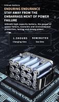 Kemei-Mini maquinilla de afeitar eléctrica pequeña, afeitadora de bolsillo portátil, recargable tipo C, máquina de afeitar de viaje, regalos para marido, impermeable - details 8