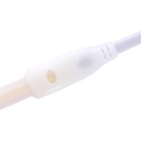 Tira de luces LED COB superbrillante, lámpara Flexible para exteriores, cinta LED impermeable con interruptor, enchufe de la UE, 220V, RA90, 240LED/m - details 11