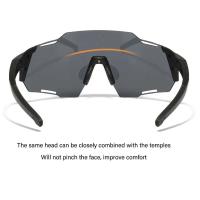 Gafas de sol deportivas para hombre y mujer, lentes de ciclismo con protección UV, resistentes al viento, para moto y bicicleta - details 2