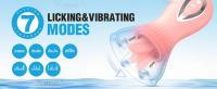 Vibrador Clitoriano de Succión y Lengua para Mujeres Juguete Sexual Potente Estimulación de Orgasmos para Senos y Vagina - details 20