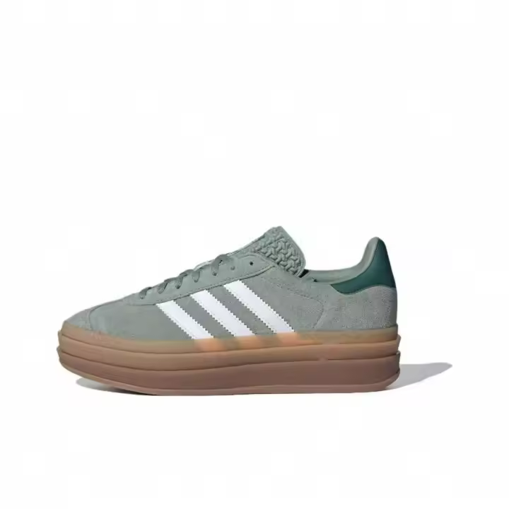 Buroalma Zapatos de mujer gezelle 2025 nuevos zapatos de plataforma de suela gruesa que realzan la altura, zapatillas casuales Dexun de tres barras - 1